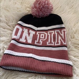 VS PINK Pink Nation Pom hat